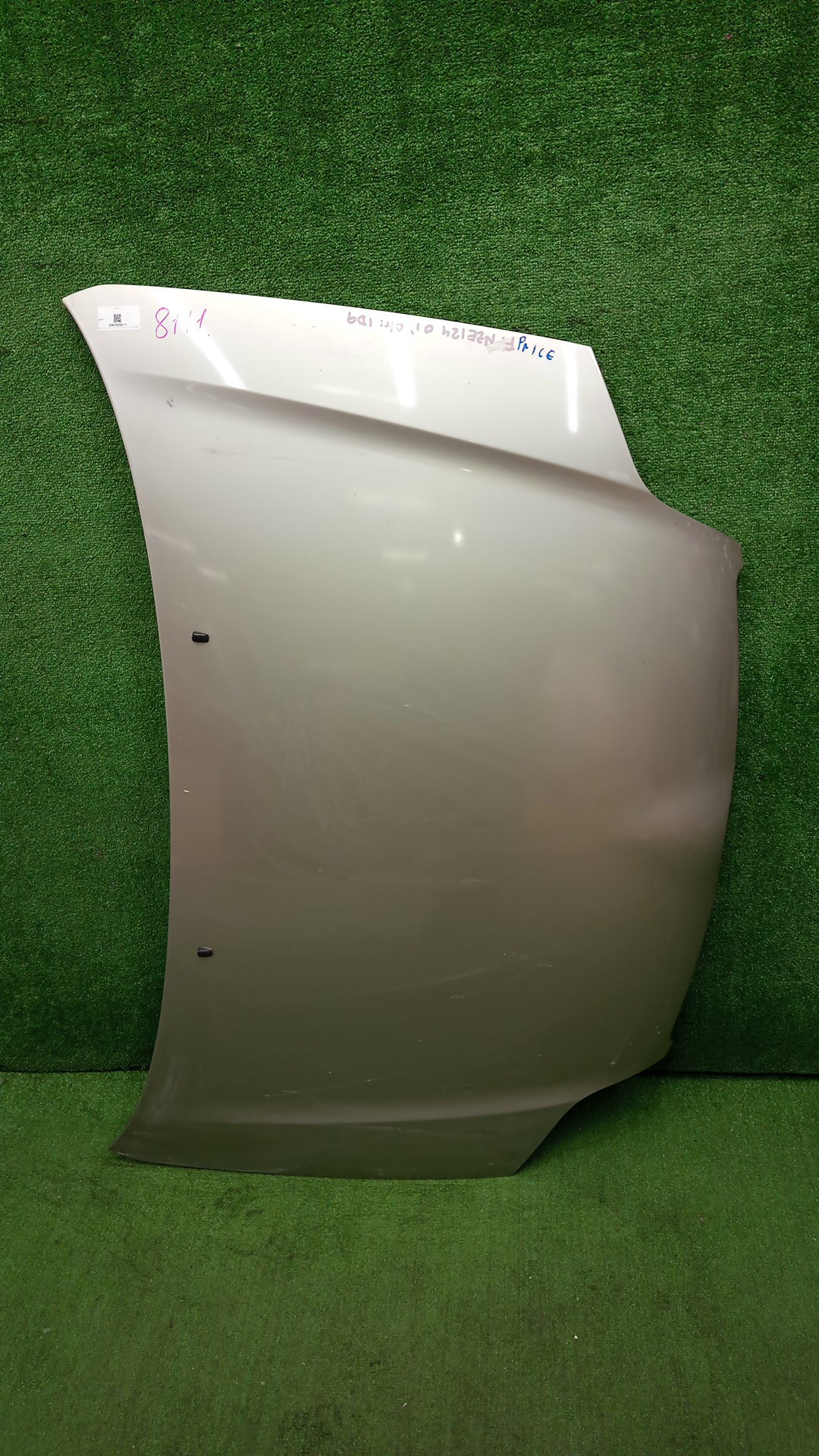 Капот TOYOTA COROLLA, COROLLA FIELDER ZZE124, NZE121, NZE120, ZZE122, NZE124, CE121, NZE121G, ZZE123G, ZZE124G, ZZE122G, NZE124G 8111 1 ракурс