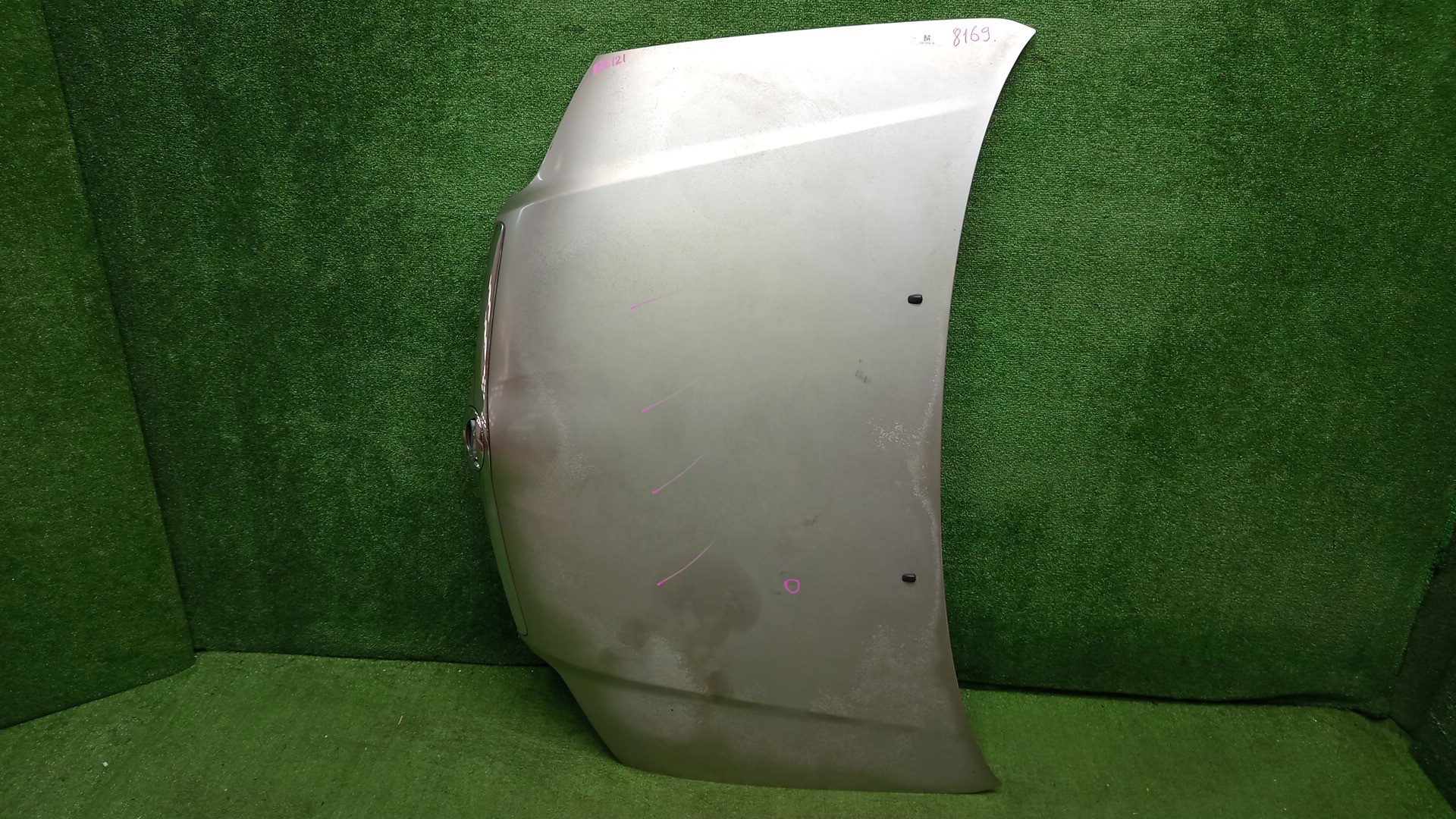Капот TOYOTA COROLLA, COROLLA FIELDER ZZE124, NZE121, NZE120, ZZE122, NZE124, CE121, NZE121G, ZZE123G, ZZE124G, ZZE122G, NZE124G 8169 1 ракурс