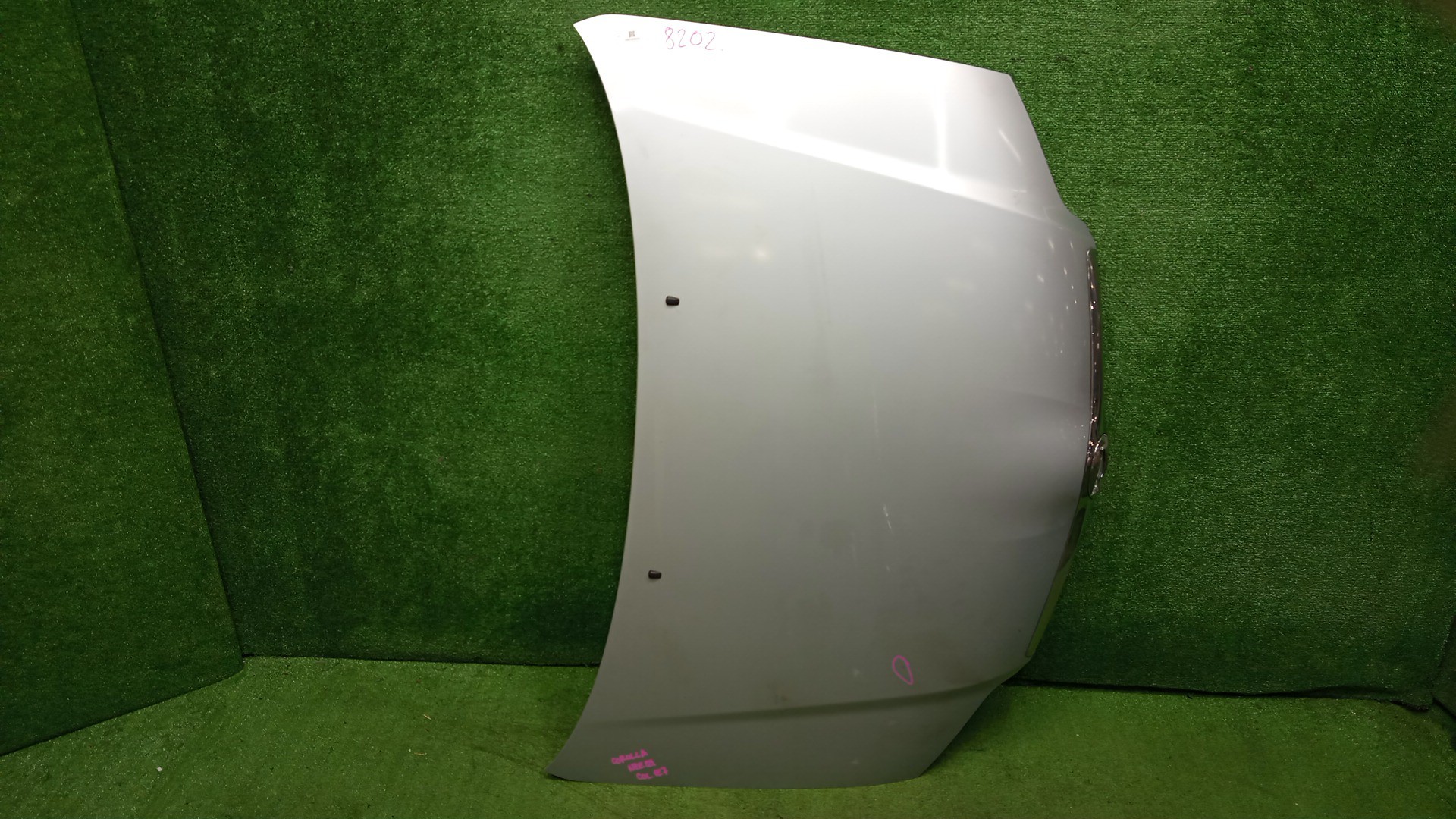 Капот TOYOTA COROLLA, COROLLA FIELDER ZZE124, NZE121, NZE120, ZZE122, NZE124, CE121, NZE121G, ZZE123G, ZZE124G, ZZE122G, NZE124G 8202 1 ракурс