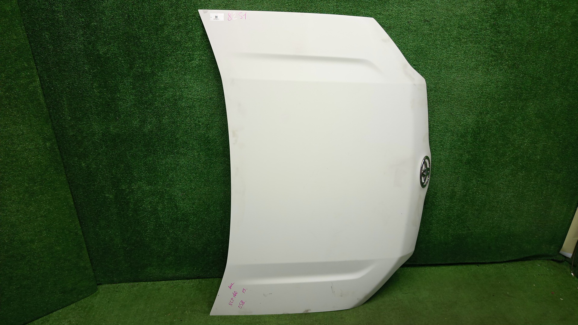 Капот TOYOTA PROBOX, SUCCEED NSP160V, NCP160V, NCP165V, NHP160V 8251 1 ракурс