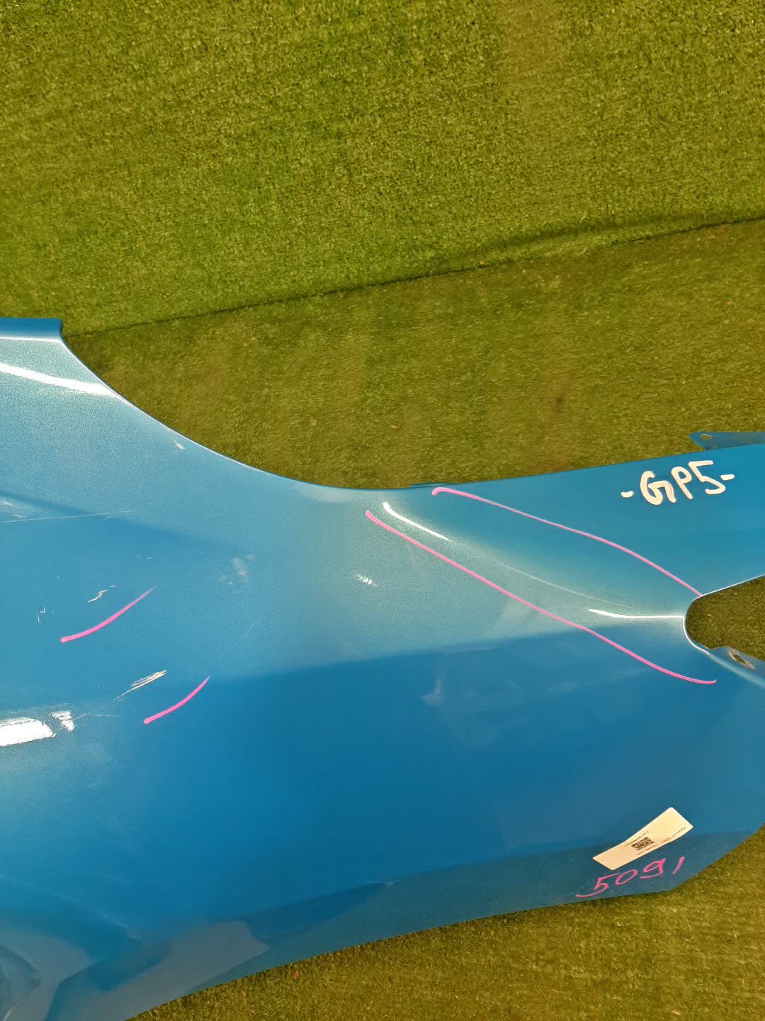 Крыло правое переднее HONDA FIT GK6, GP6, GP5, GK3, GK5, GK4 5091 2 ракурс