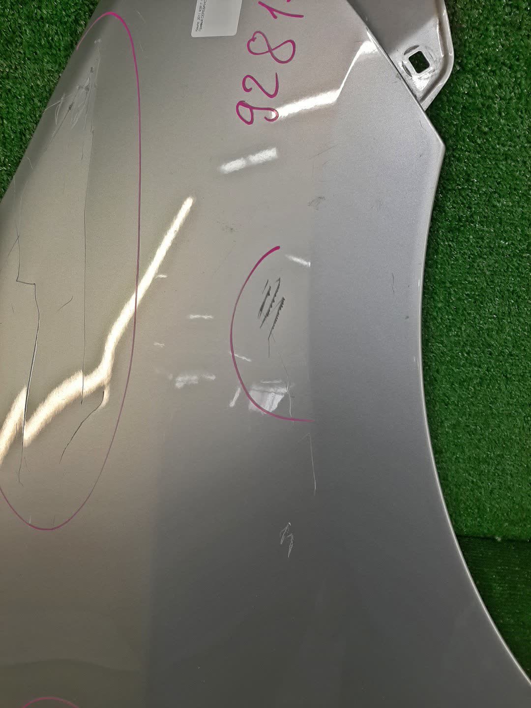 Крыло правое переднее SUBARU TREZIA NCP120, NCP125, NSP120 92817 3 ракурс