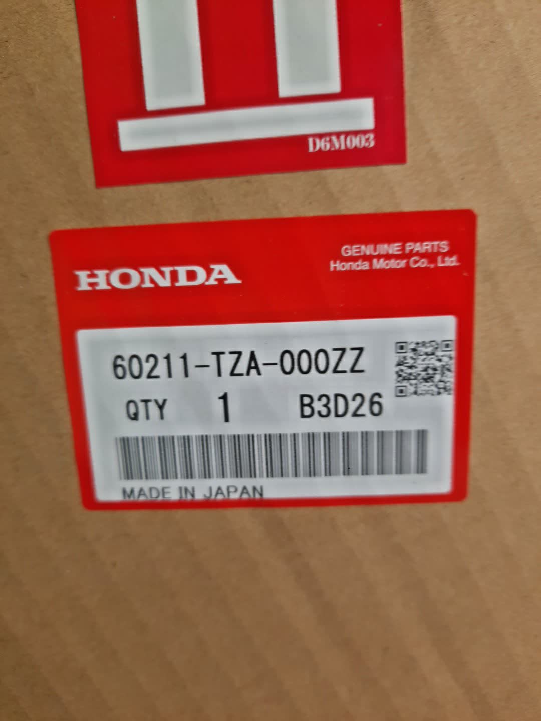 Крыло правое переднее HONDA FIT, JAZZ GR3, GR4, GR2, GR1, GR6, GR5, GR7,  60211-TZA-000ZZ 3 ракурс