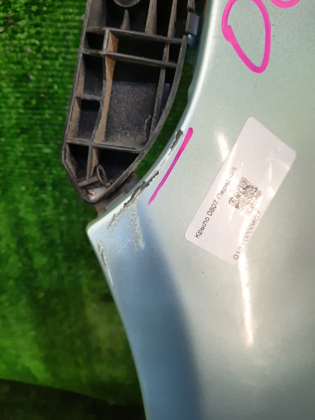 Крыло левое переднее TOYOTA PLATZ NCP12, SCP11, NCP16 0807 2 ракурс
