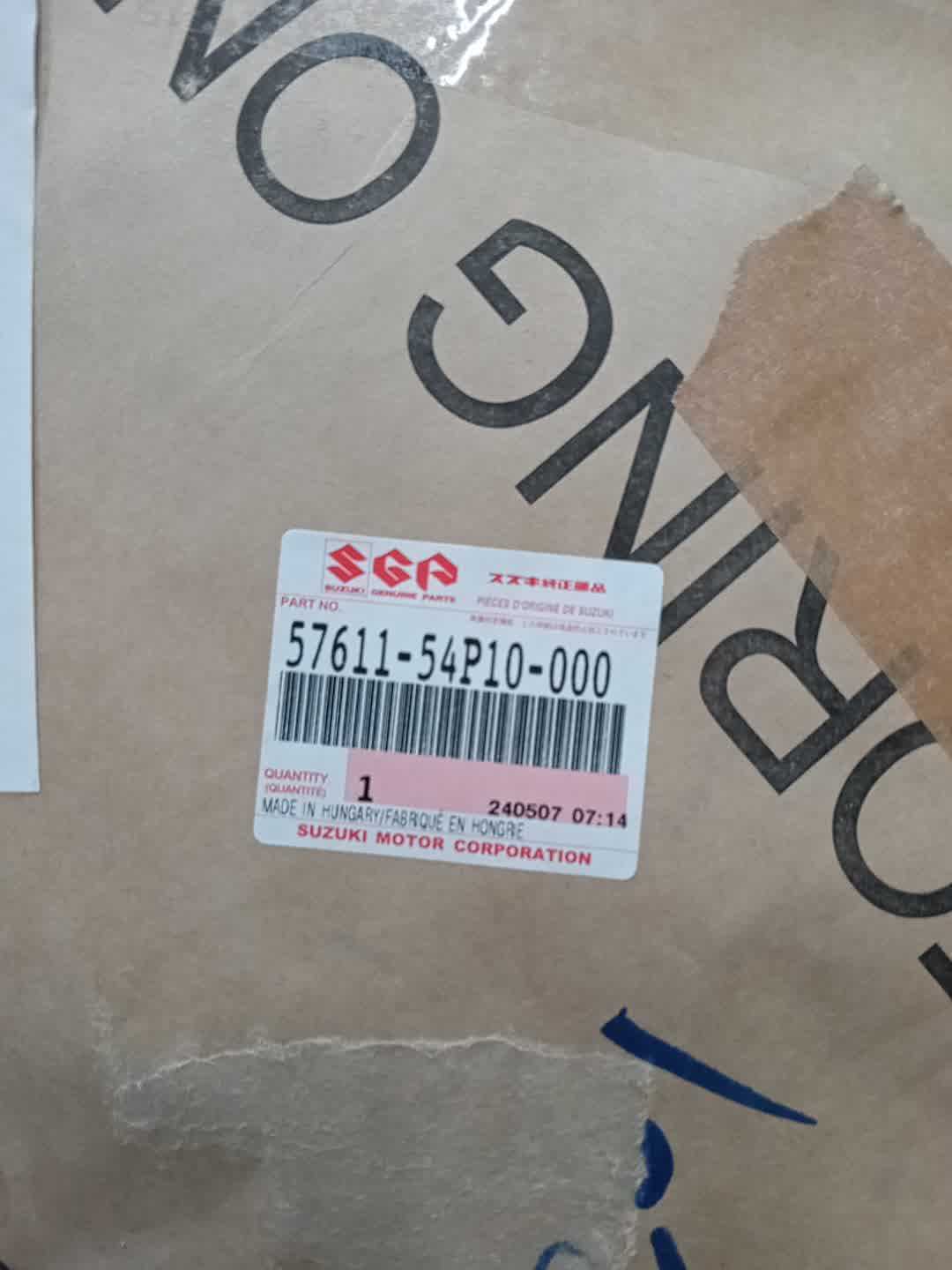 Крыло правое переднее SUZUKI ESCUDO YD21S 57611-54P10 4 ракурс