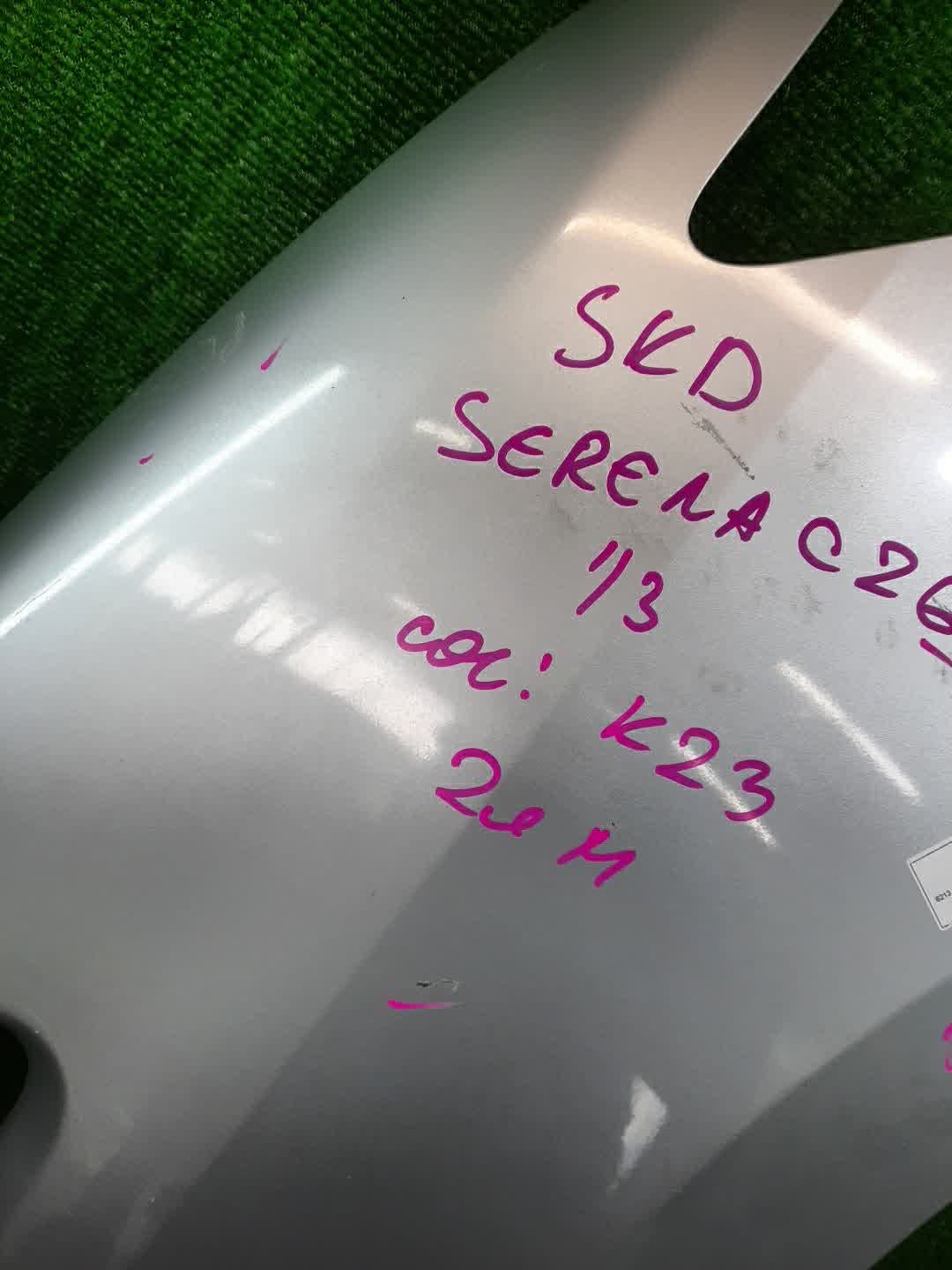 Крыло правое переднее NISSAN SERENA C26 6213 3 ракурс Крыло правое переднее NISSAN SERENA C26 6213 3 ракурс