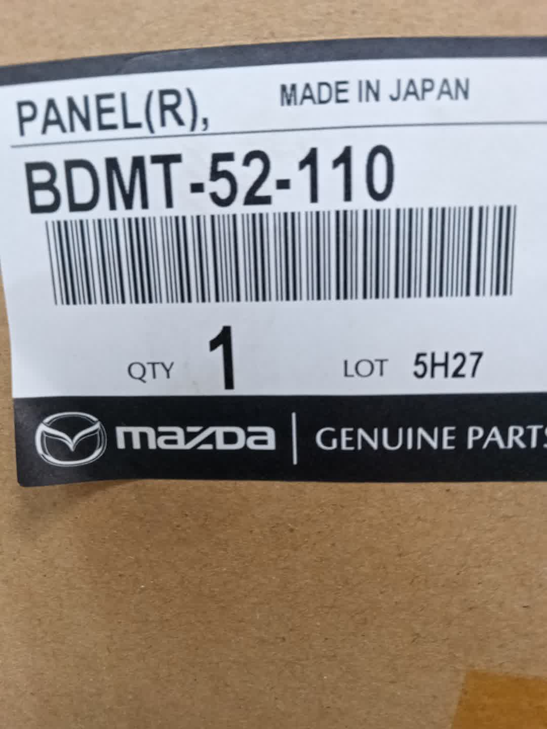 Крыло правое переднее MAZDA MAZDA 3, 3 BPEP, BP8P, BP5P, BPFP, BPFJ3P, BPFJ3R, BP5R, BP, BPEK3R, BP8R BDMT-52-110 5 ракурс