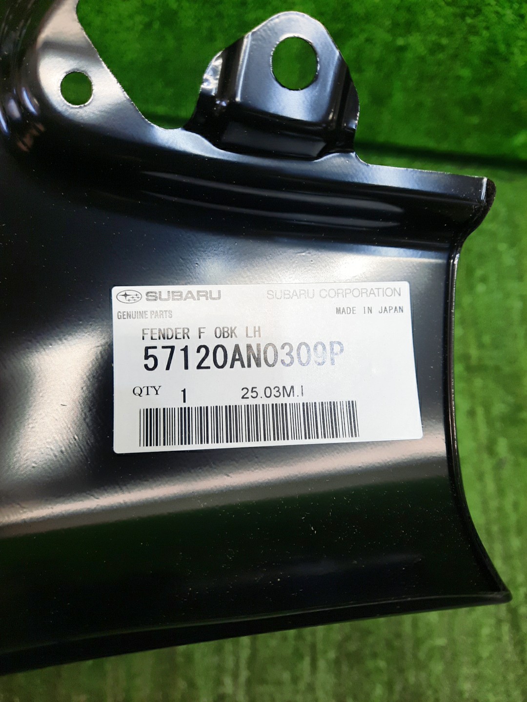 Крыло левое переднее SUBARU OUTBACK BT5 57120AN0309P 4 ракурс