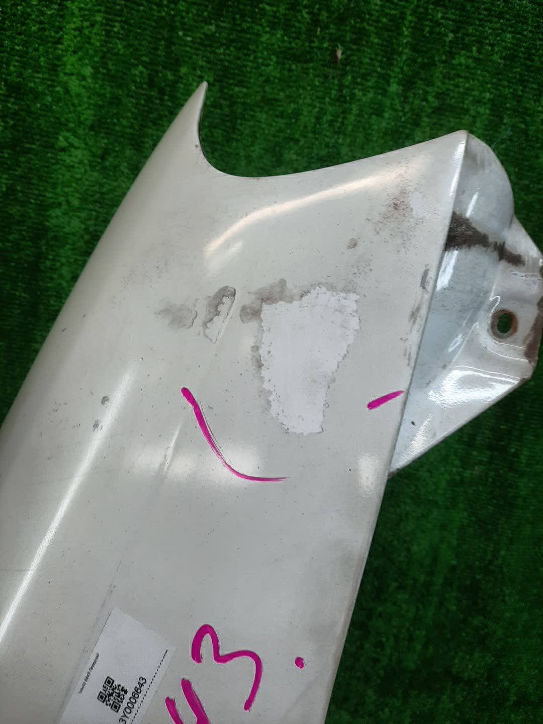 Крыло правое переднее SUZUKI CULTUS GC21S, GC21W, GC41W, GD31W, GD21S, GD31S, GA11S 6643 3 ракурс