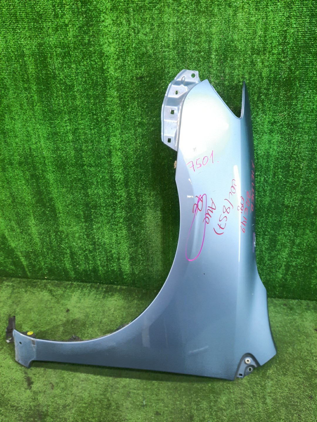 Крыло левое переднее TOYOTA COROLLA FIELDER, COROLLA  AXIO ZRE144G, ZRE142G, NZE144G, NZE141G, NZE141, NZE144, ZRE142, ZRE144 7501 1 ракурс