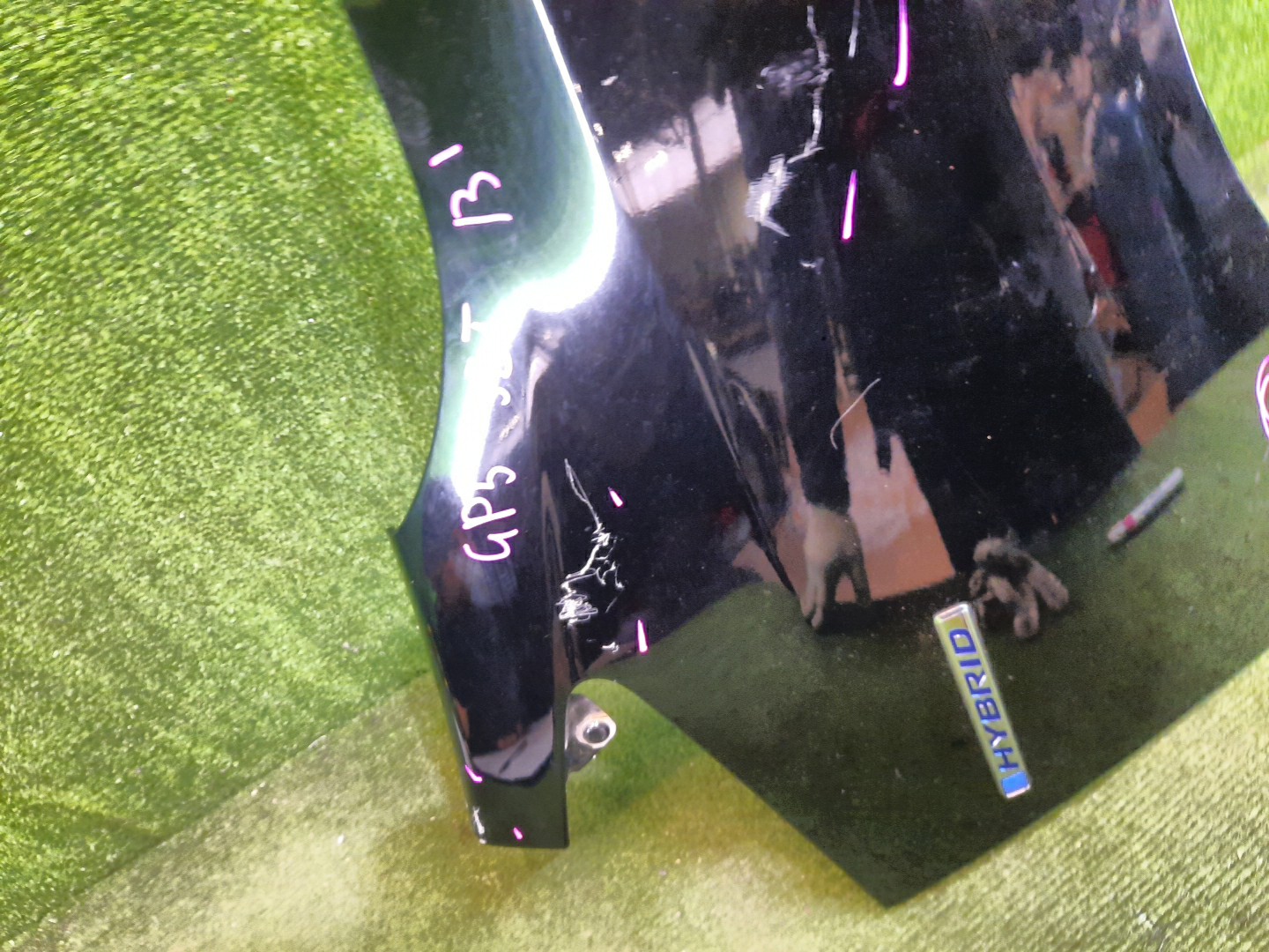 Крыло правое переднее HONDA FIT GK6, GP6, GP5, GK3, GK5, GK4 7852 4 ракурс
