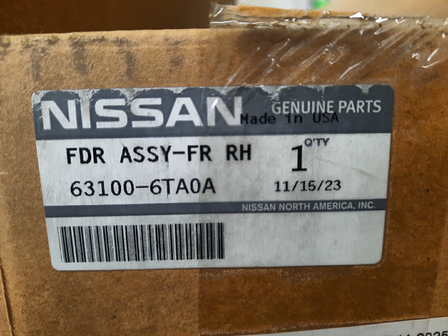 Крыло правое переднее NISSAN PATHFINDER R53 63100-6TA0A 4 ракурс