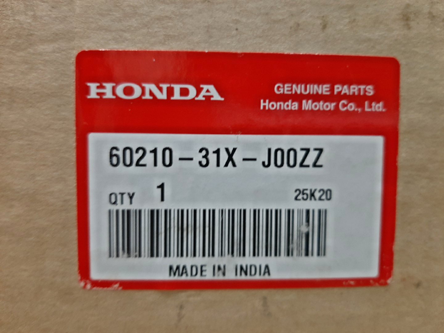 Крыло правое переднее HONDA WR-V DG5 60210-31X-J00ZZ 3 ракурс