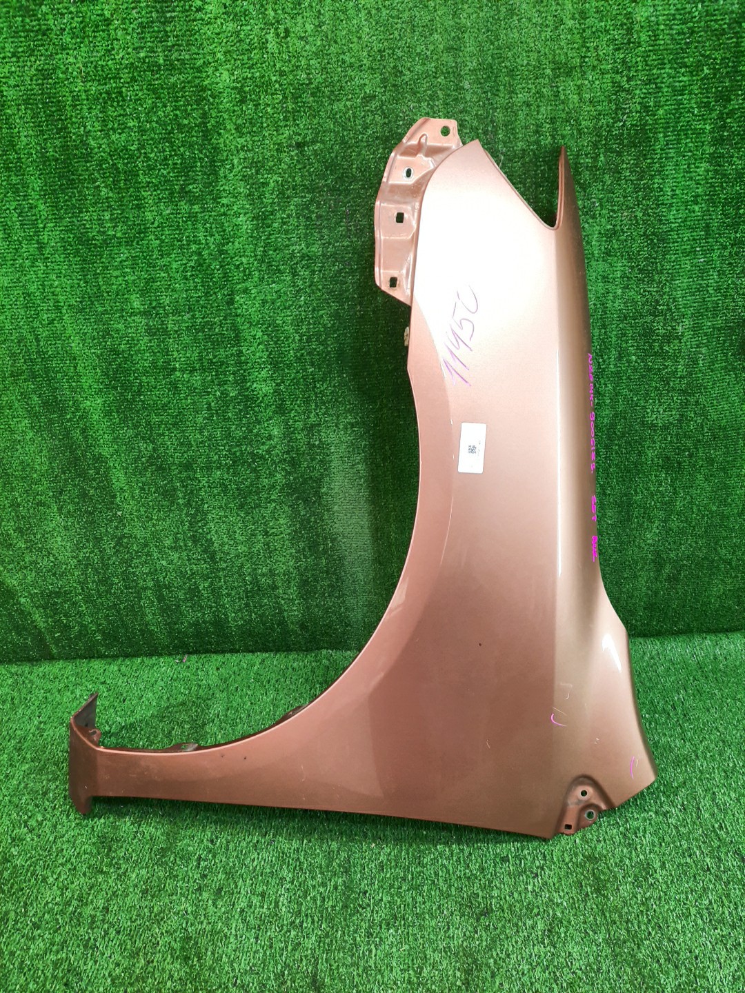 Крыло левое переднее TOYOTA COROLLA FIELDER, COROLLA  AXIO ZRE144G, ZRE142G, NZE144G, NZE141G, NZE141, NZE144, ZRE142, ZRE144 11450 1 ракурс