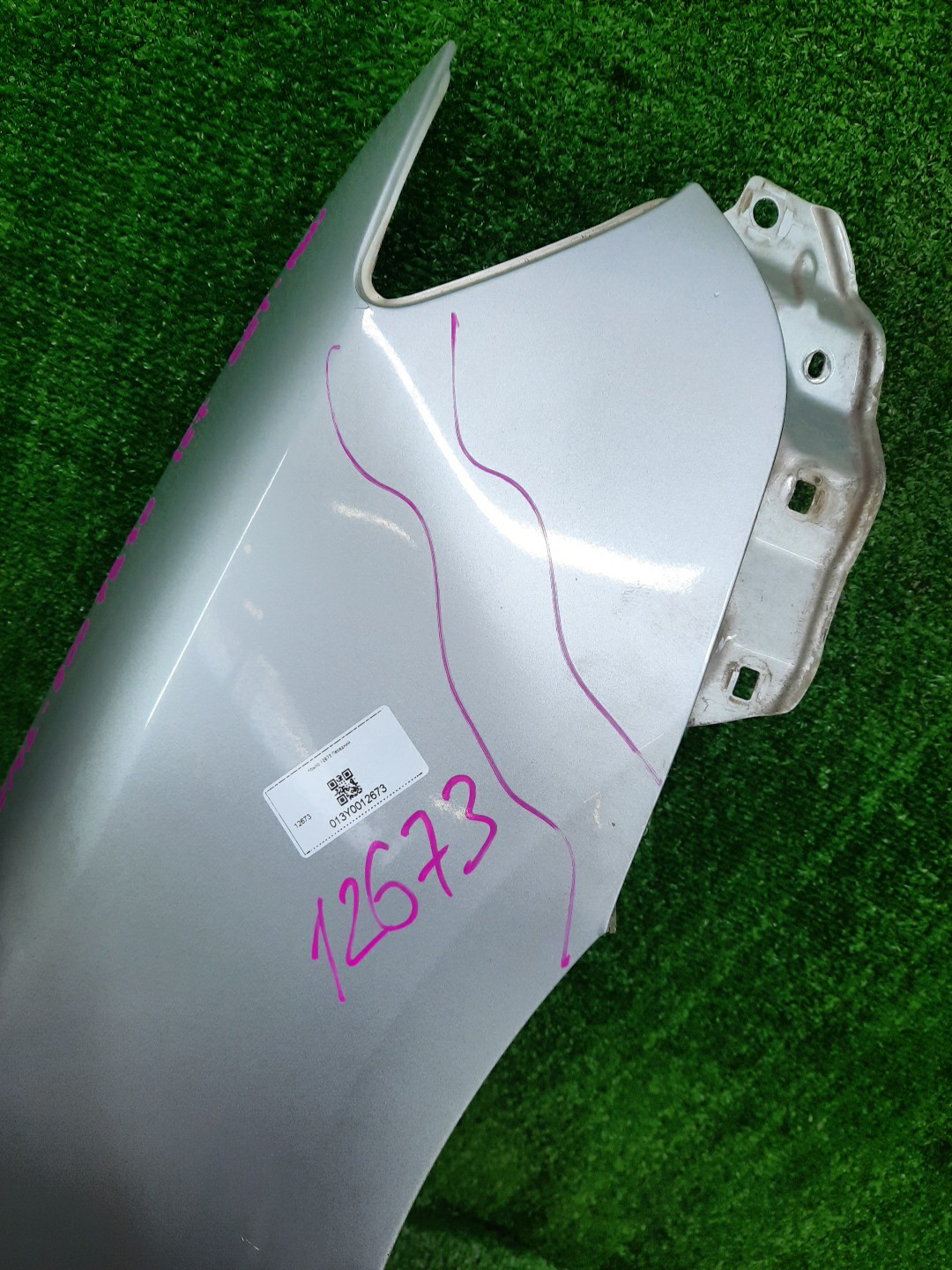 Крыло правое переднее TOYOTA COROLLA FIELDER, COROLLA  AXIO ZRE144G, ZRE142G, NZE144G, NZE141G, NZE141, NZE144, ZRE142, ZRE144 12673 2 ракурс