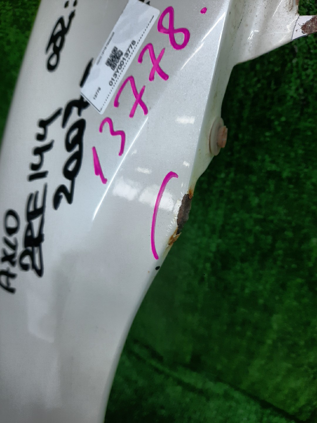 Крыло правое переднее TOYOTA COROLLA FIELDER, COROLLA  AXIO ZRE144G, ZRE142G, NZE144G, NZE141G, NZE141, NZE144, ZRE142, ZRE144 13778 2 ракурс