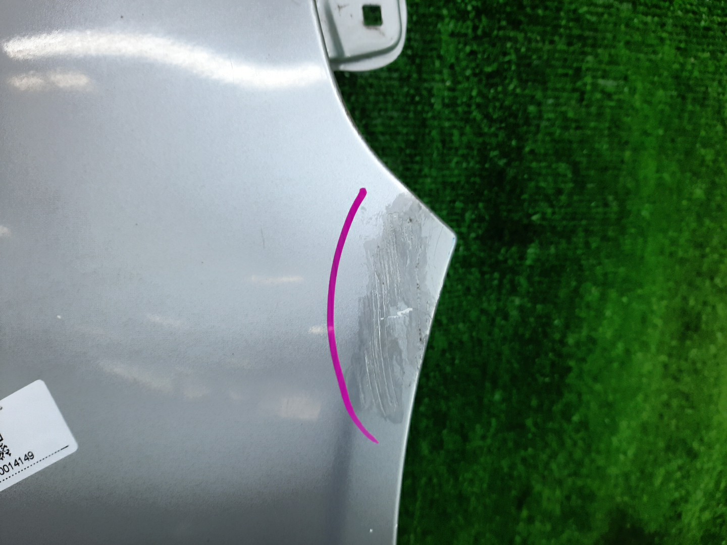 Крыло правое переднее TOYOTA PLATZ NCP12, SCP11, NCP16 14149 2 ракурс