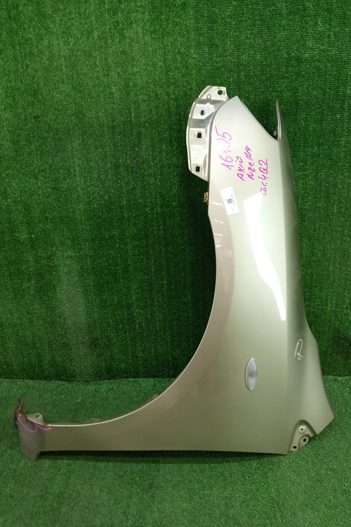 Крыло левое переднее TOYOTA COROLLA FIELDER, COROLLA  AXIO ZRE144G, ZRE142G, NZE144G, NZE141G, NZE141, NZE144, ZRE142, ZRE144 16105 1 ракурс