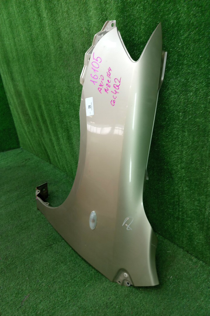 Крыло левое переднее TOYOTA COROLLA FIELDER, COROLLA  AXIO ZRE144G, ZRE142G, NZE144G, NZE141G, NZE141, NZE144, ZRE142, ZRE144 16105 2 ракурс