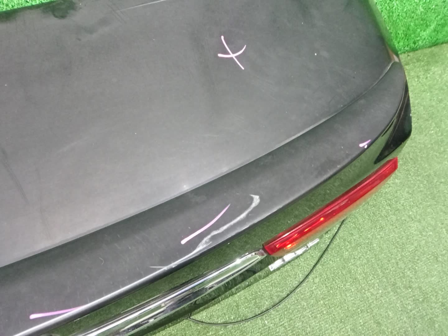 Крышка багажника задняя TOYOTA MARK X GRX130, GRX133, GRX135 5457 3 ракурс