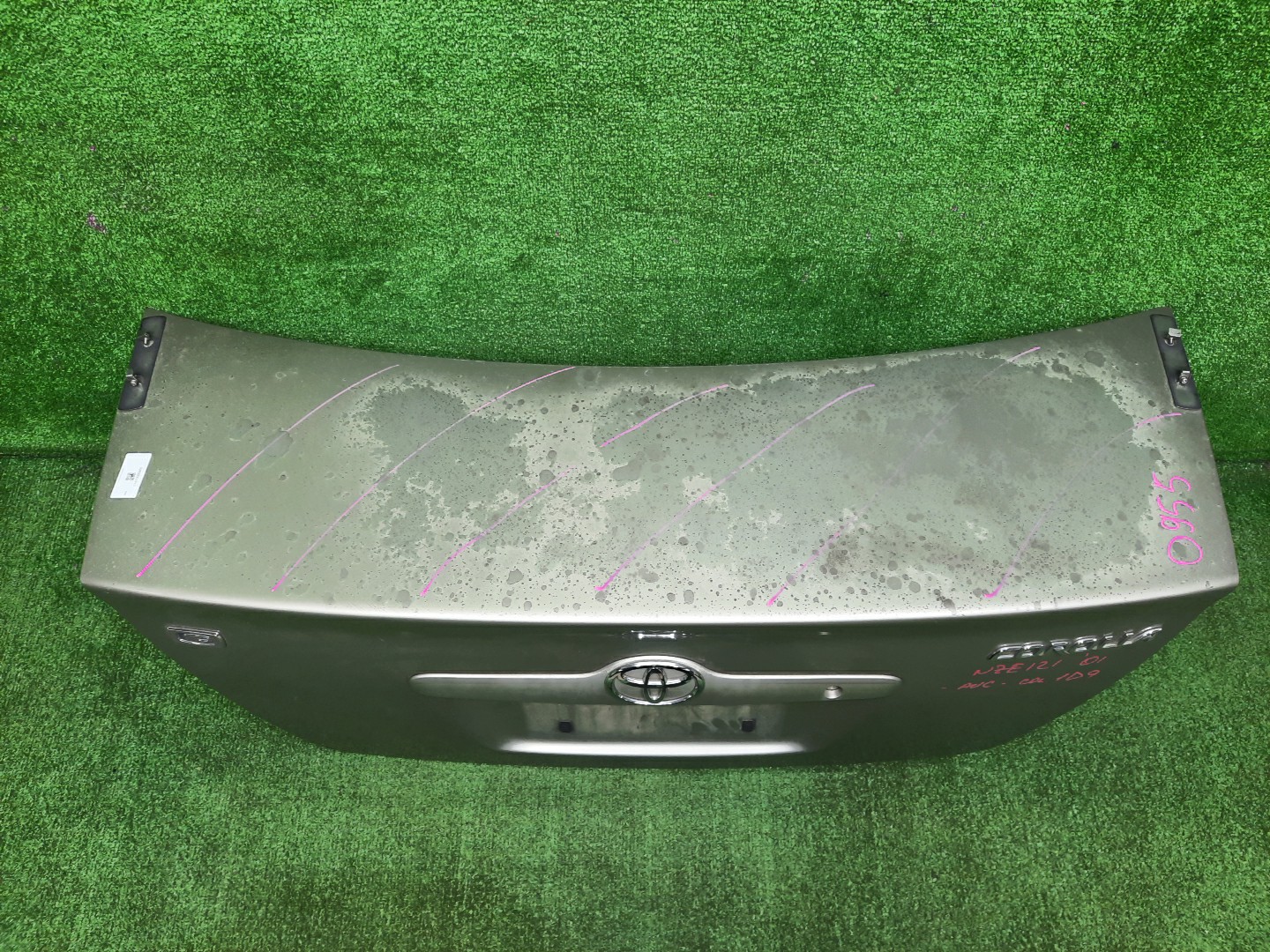 Крышка багажника TOYOTA COROLLA ZZE124, NZE121, NZE120, ZZE122, NZE124, CE121 0955 2 ракурс