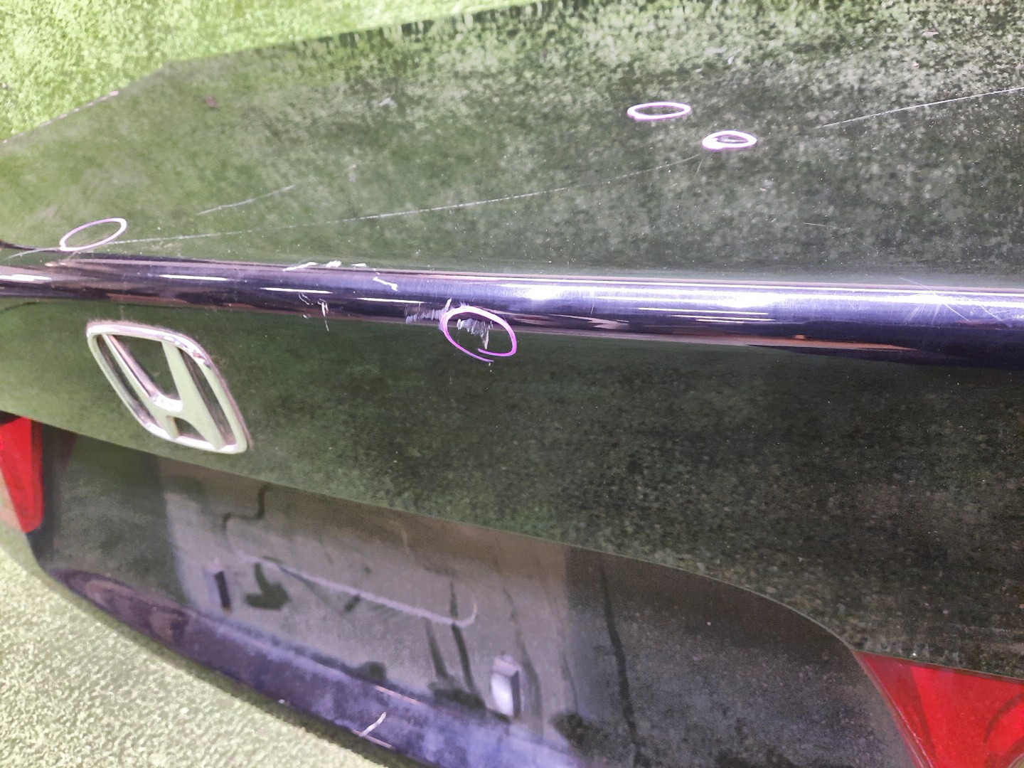 Крышка багажника HONDA ACCORD CL7, CL8, CL9 0986 2 ракурс
