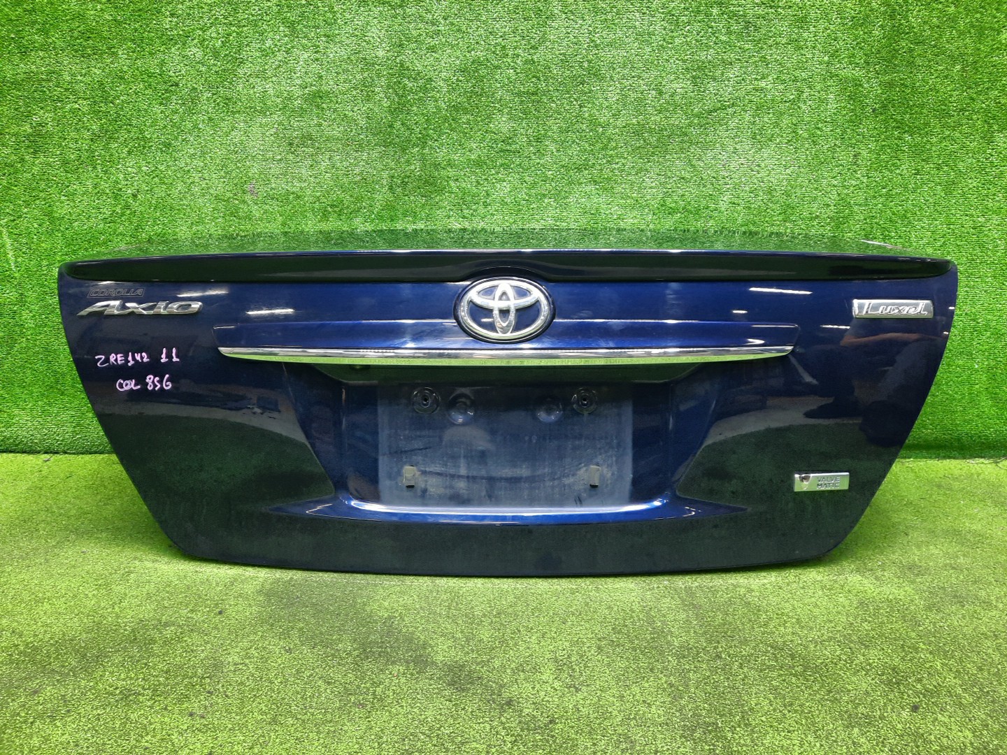 Крышка багажника TOYOTA COROLLA AXIO NZE141, NZE144, ZRE142, ZRE144 1206 1 ракурс Крышка багажника TOYOTA COROLLA AXIO NZE141, NZE144, ZRE142, ZRE144 1206 1 ракурс