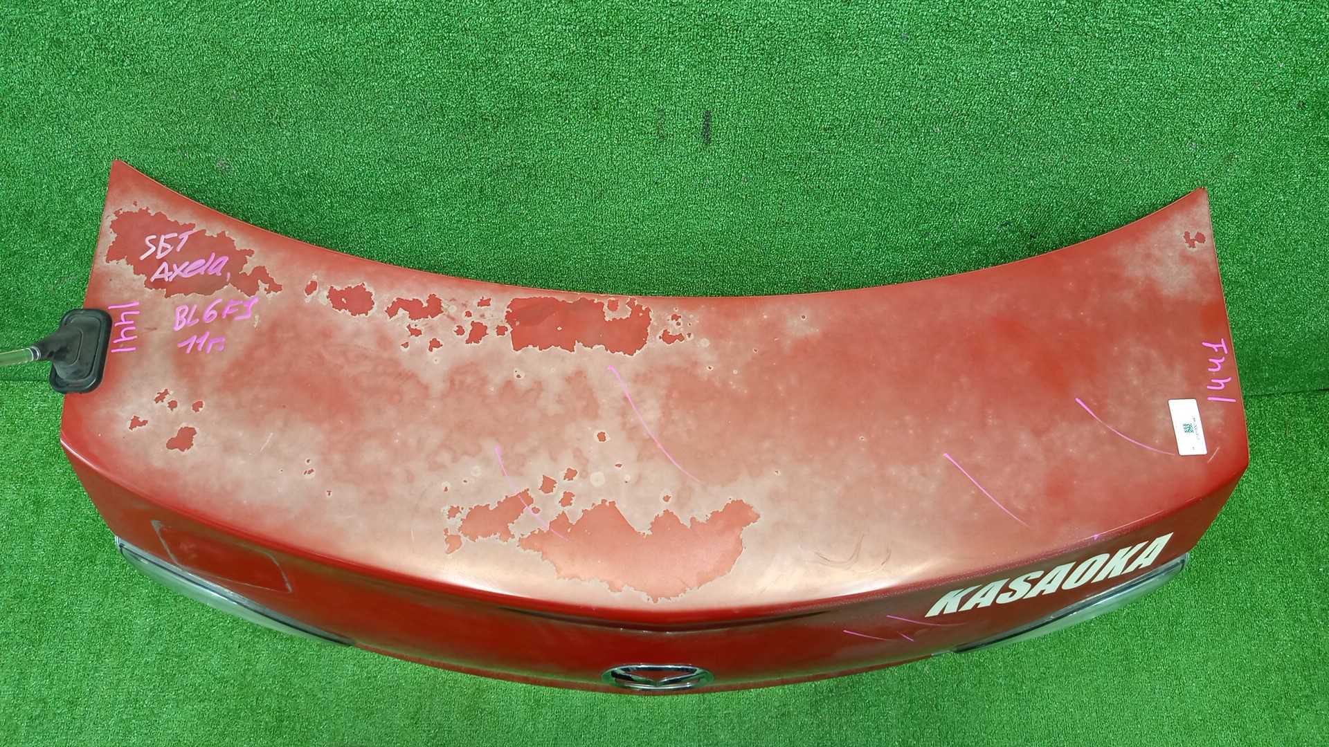Крышка багажника MAZDA AXELA, MAZDA3, 3 BL6FJ, BL5FP, BLEAP, BLEFP, BLFFP, BL 1441 2 ракурс