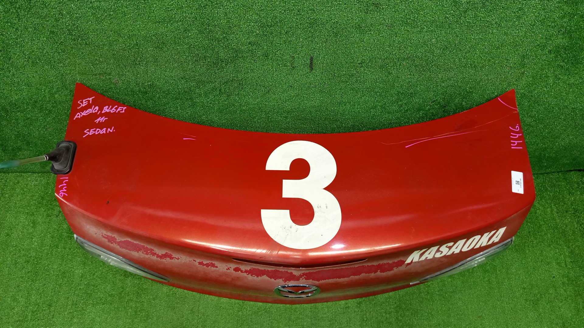 Крышка багажника MAZDA AXELA, MAZDA3, 3 BL6FJ, BL5FP, BLEAP, BLEFP, BLFFP, BL 1446 2 ракурс
