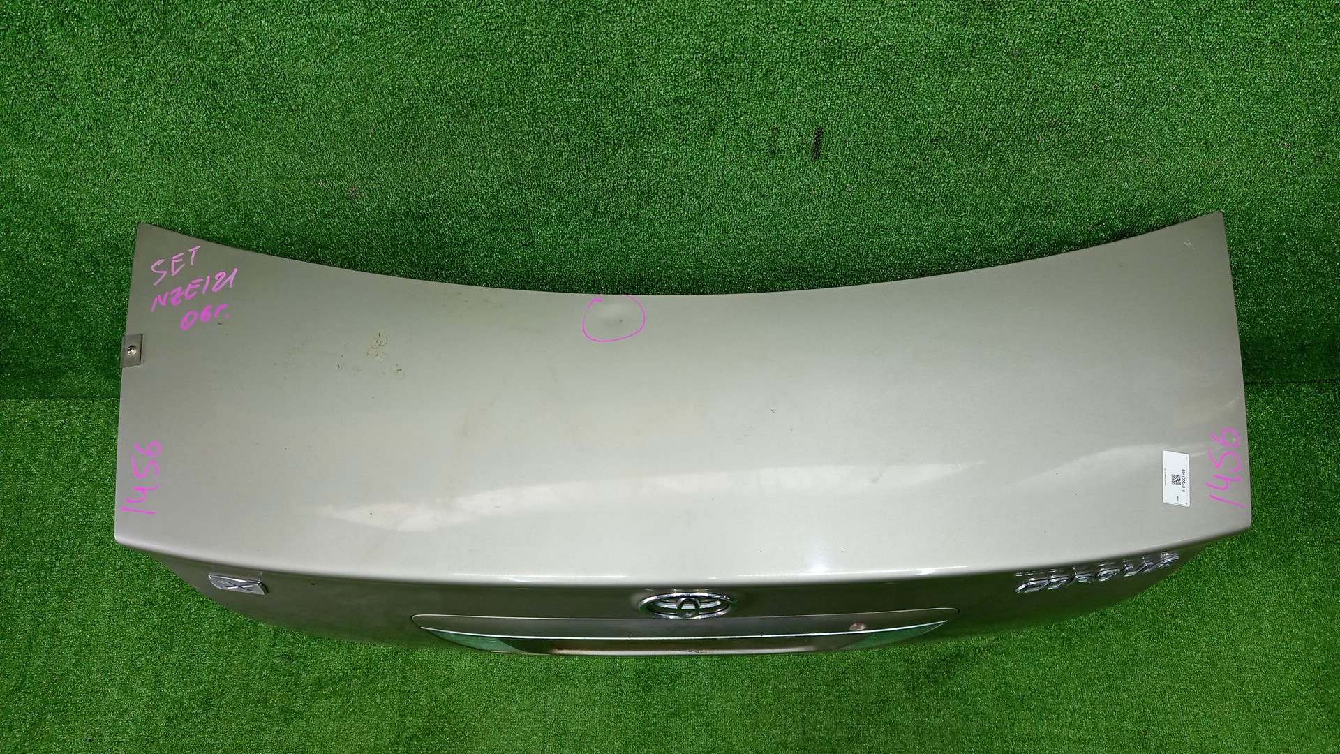 Крышка багажника TOYOTA COROLLA ZZE124, NZE121, NZE120, ZZE122, NZE124, CE121 1456 2 ракурс