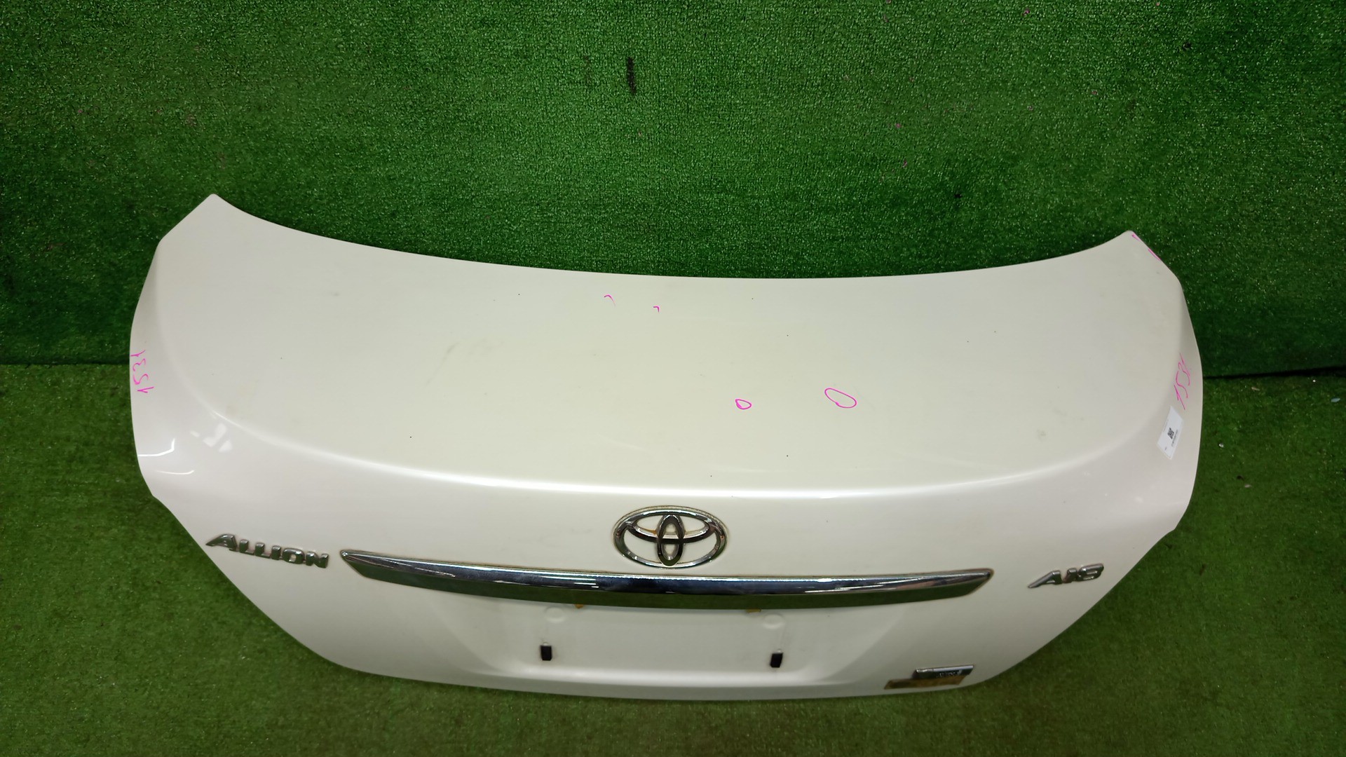 Крышка багажника TOYOTA ALLION ZRT265, ZRT260, NZT260, ZRT261 1531 2 ракурс
