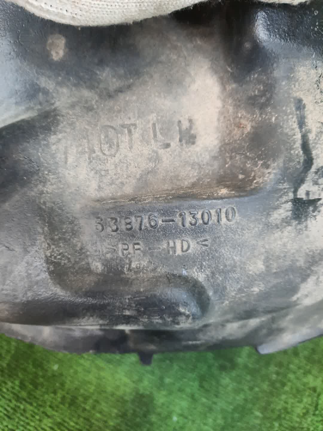 Защита под крыло левая передняя TOYOTA COROLLA SPACIO AE115N 53876-13010 2 ракурс