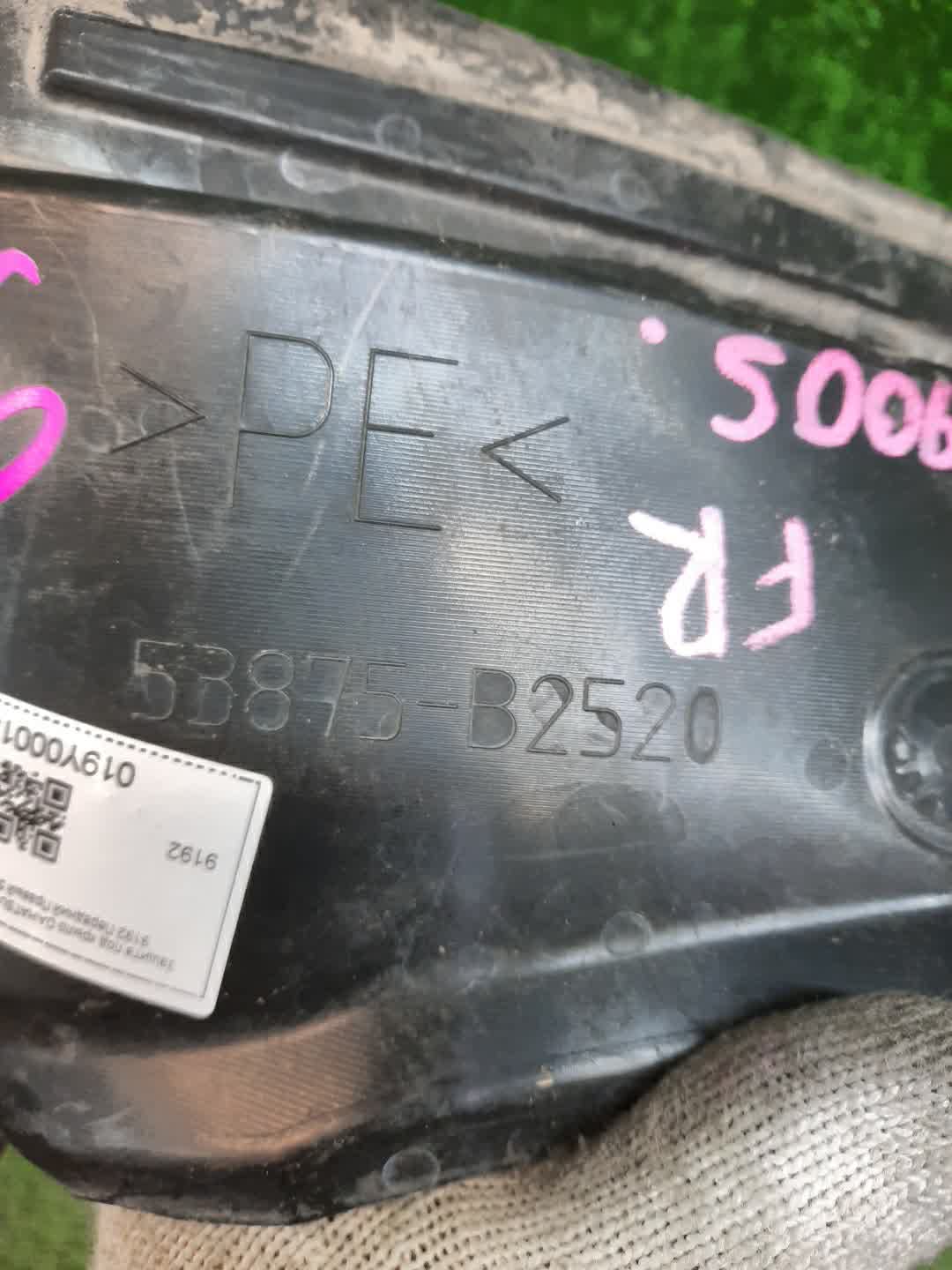 Защита под крыло правая передняя DAIHATSU TAFT LA900S 53875-B2520 4 ракурс