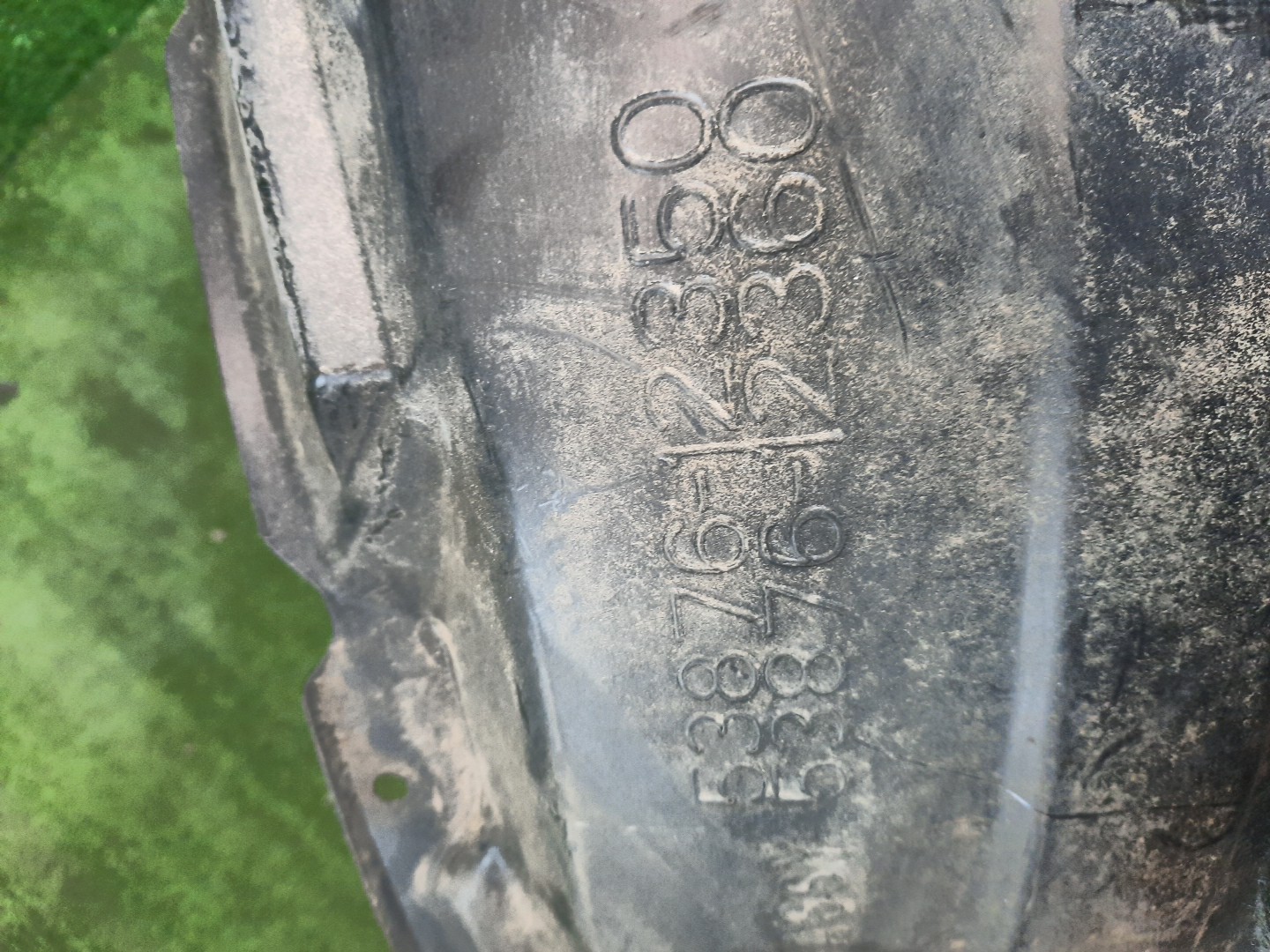 Защита под крыло левая передняя TOYOTA COROLLA ZZE124, NZE121, NZE120, ZZE122, NZE124, CE121 53876-12350 3 ракурс