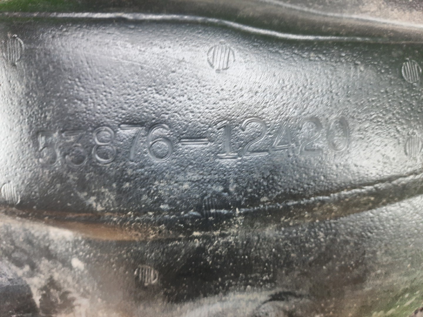 Защита под крыло левая передняя TOYOTA AXIO, COROLLA FIELDER, COROLLA  AXIO, FIELDER NZE141, NZE144, ZRE142, ZRE144, ZRE144G, ZRE142G, NZE144G, NZE141G 53876-12420 2 ракурс