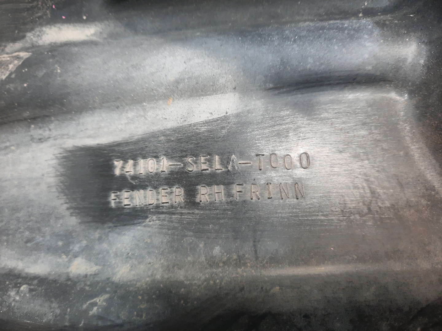 Защита под крыло правая передняя HONDA FIT ARIA GD6 74101-SELA-T000 3 ракурс