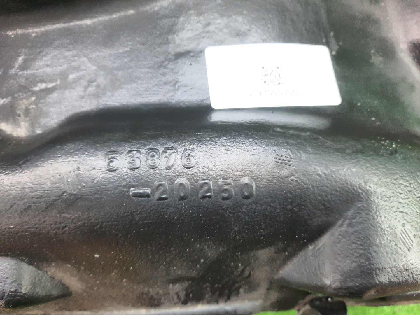 Защита под крыло левая передняя TOYOTA CALDINA ST191G 53876-20250 2 ракурс