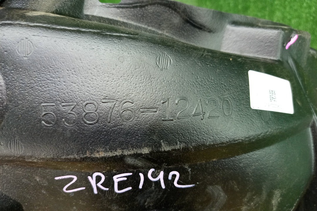 Защита под крыло левая передняя TOYOTA AXIO, COROLLA FIELDER, COROLLA  AXIO, FIELDER NZE141, NZE144, ZRE142, ZRE144, ZRE144G, ZRE142G, NZE144G, NZE141G 53876-12420 2 ракурс