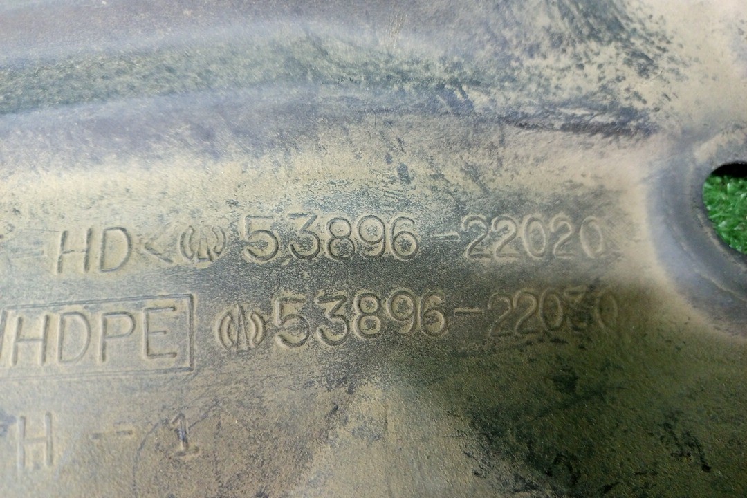 Защита под крыло левая передняя TOYOTA CHASER GX90 53876-22020 4 ракурс