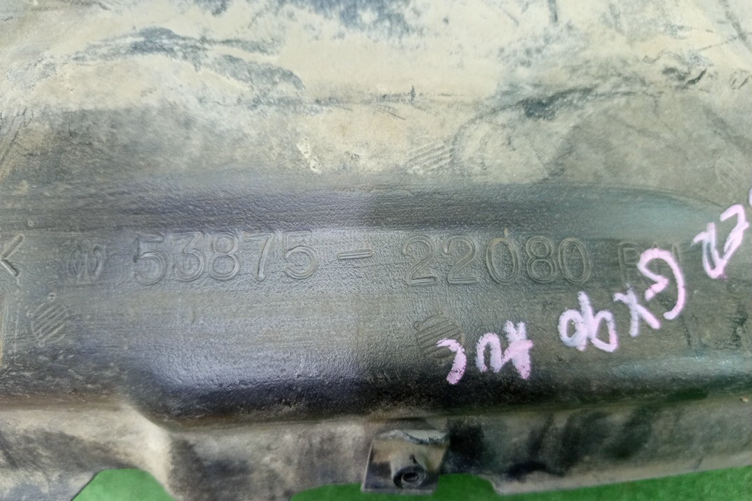 Защита под крыло правая передняя TOYOTA CHASER GX90 53875-22080 3 ракурс