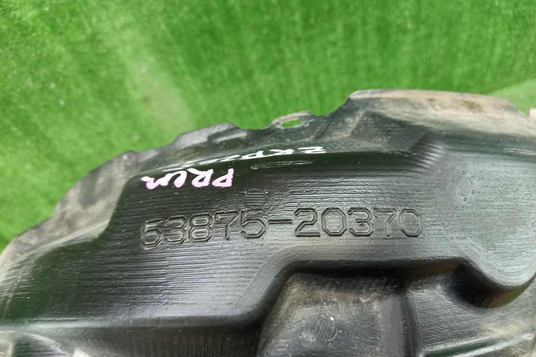 Защита под крыло правая передняя TOYOTA PREMIO, ALLION ZRT265, ZRT260, NZT260, ZRT261 53875-20370 2 ракурс