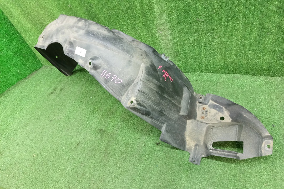 Защита под крыло левая передняя TOYOTA AXIO, COROLLA FIELDER, COROLLA  AXIO, FIELDER NZE141, NZE144, ZRE142, ZRE144, ZRE144G, ZRE142G, NZE144G, NZE141G 53876-12420 1 ракурс