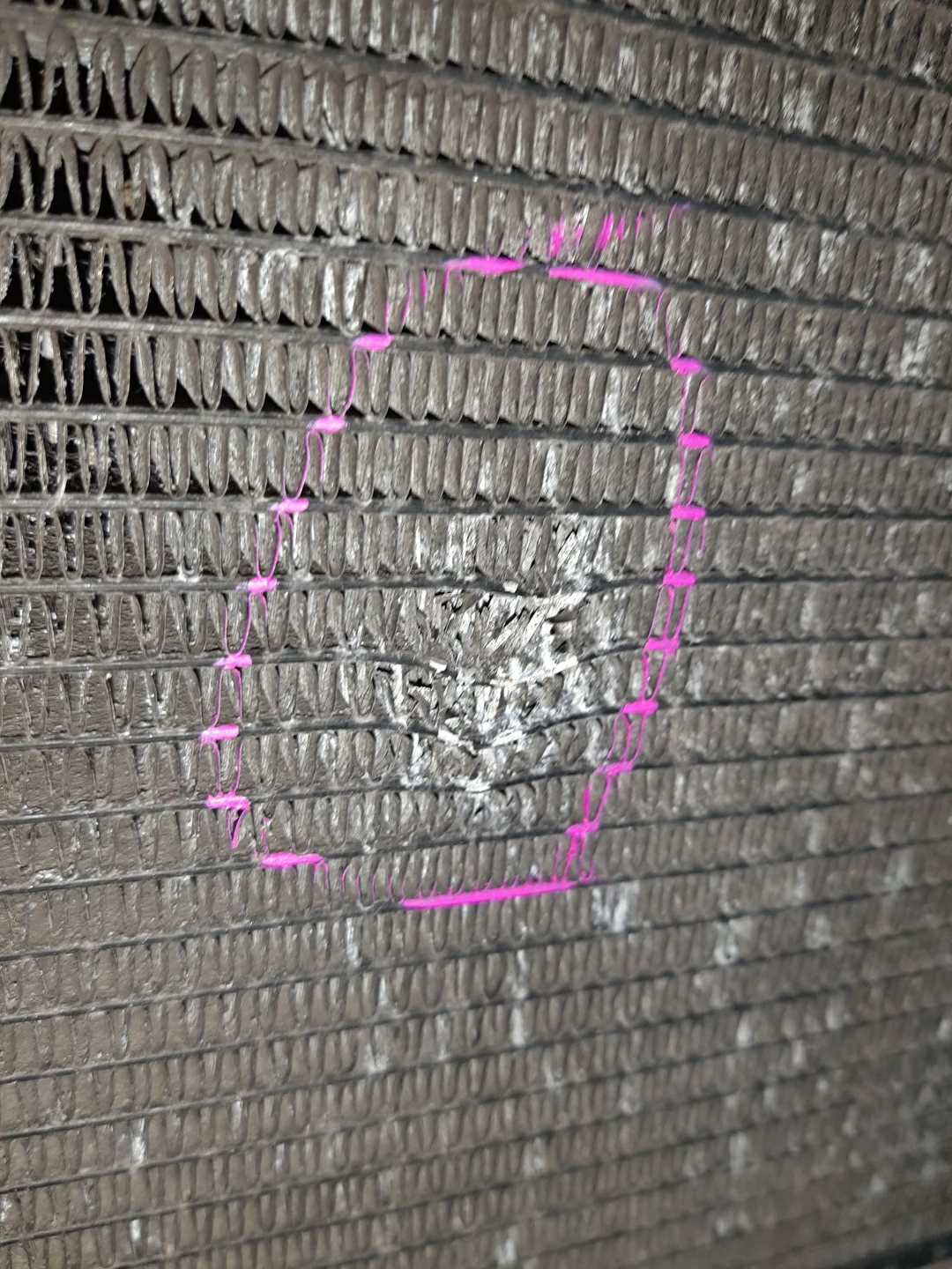 Радиатор основной MITSUBISHI GRANDIS NA4W 4G69 3494 3 ракурс