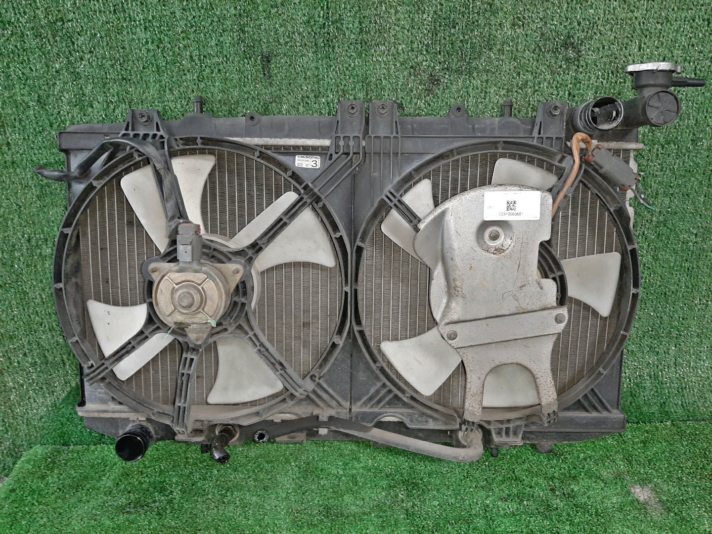 Радиатор основной NISSAN RASHEEN RFNB14 GA15DE 3551 1 ракурс