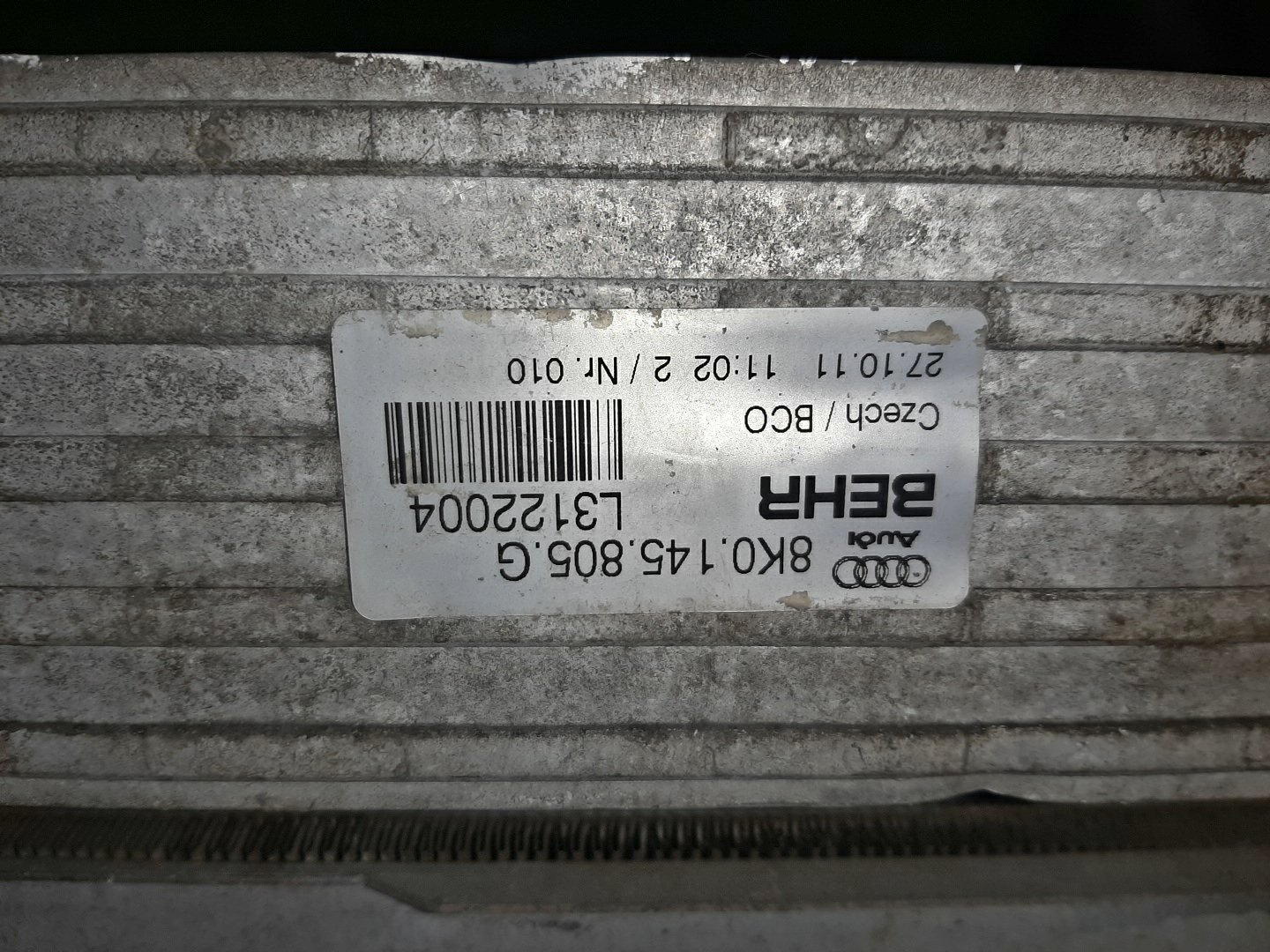 Радиатор основной AUDI A4 8K2, B8, 8K5 CDN 4029 4 ракурс Радиатор основной AUDI A4 8K2, B8, 8K5 CDN 4029 4 ракурс
