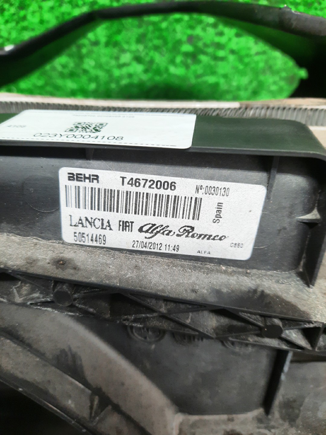 Радиатор основной ALFA ROMEO GIULIETTA 940 940A2000 4108 2 ракурс