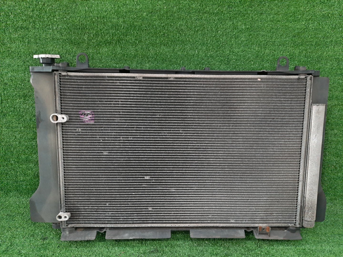 Радиатор основной TOYOTA AXIO, COROLLA FIELDER, COROLLA  AXIO, FIELDER NZE141, NZE144, ZRE142, ZRE144, ZRE144G, ZRE142G, NZE144G, NZE141G 1NZ-FE, 2ZR-FE, 2ZR-FAE 5538 2 ракурс