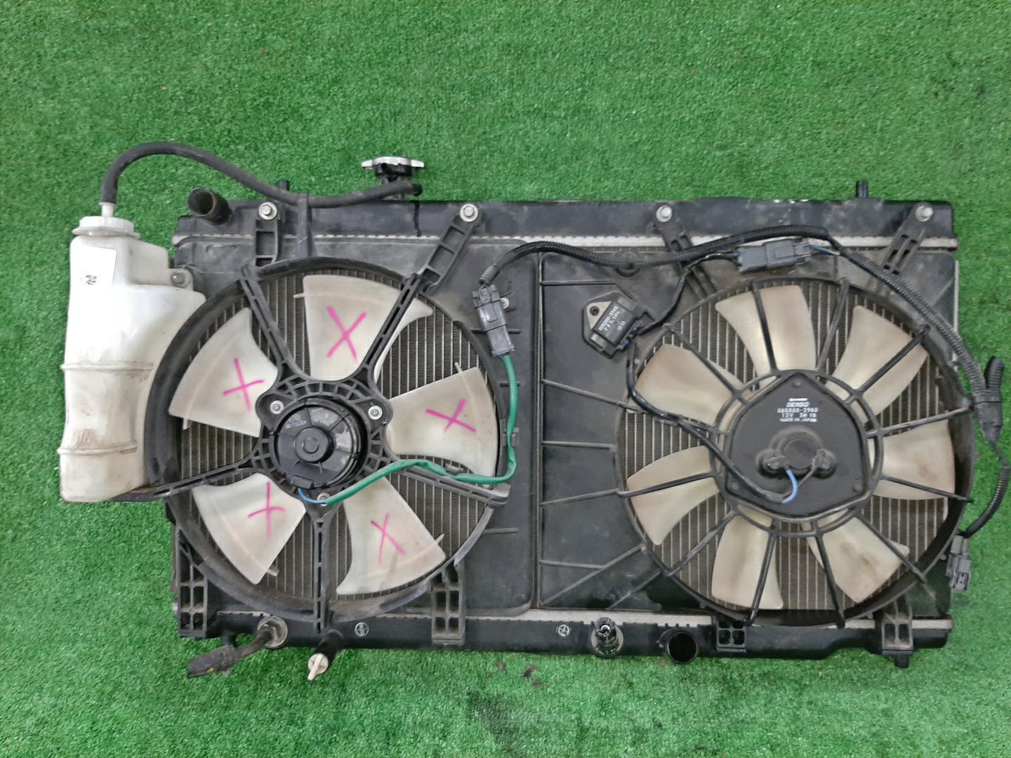 Радиатор основной HONDA AIRWAVE GJ1, GJ2 L15A 5887 1 ракурс