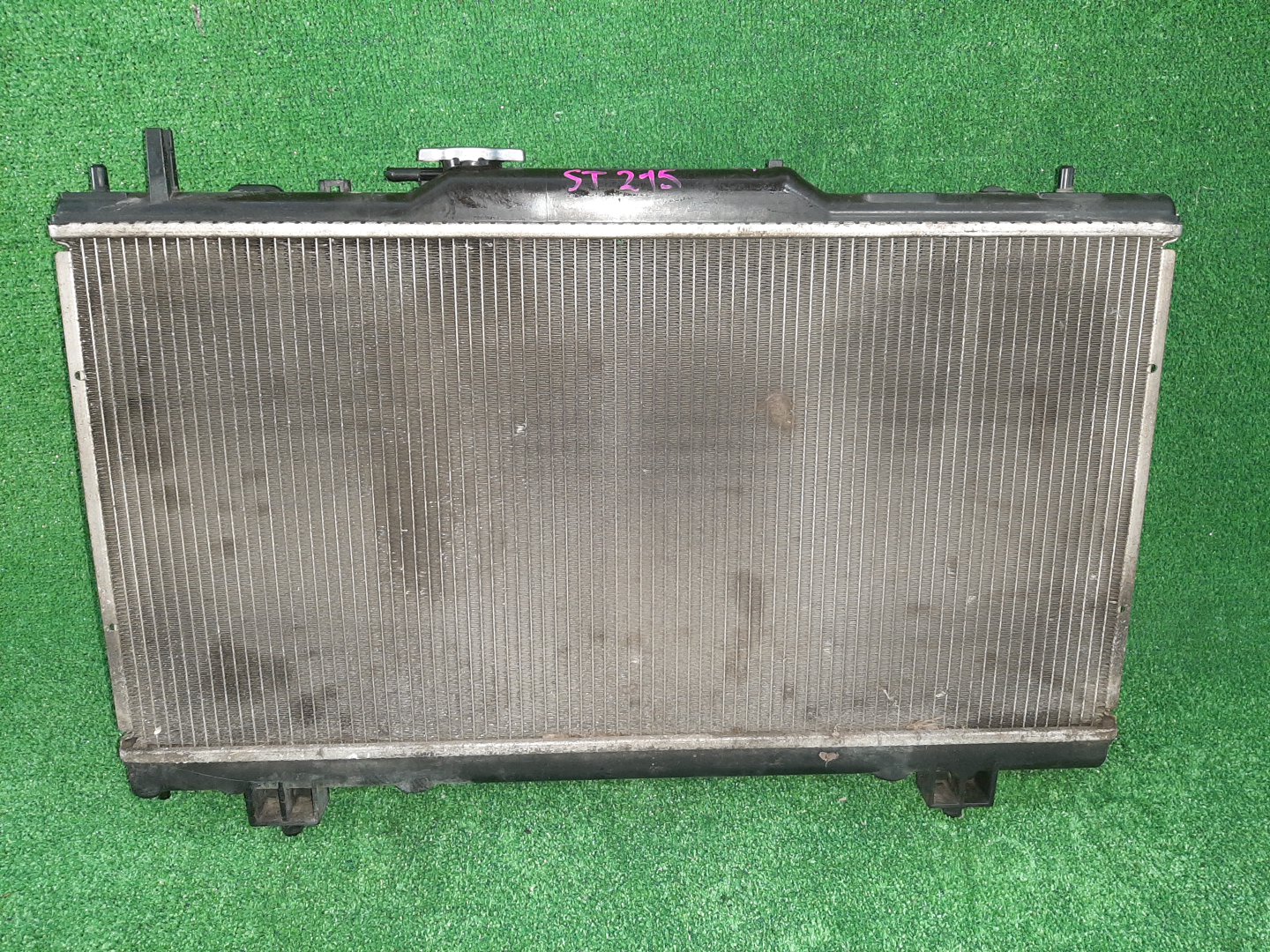 Радиатор основной TOYOTA CALDINA, CARINA, CORONA PREMIO ST210G, ST215G, ST210, ST215 3S-FE, 3S-FSE 6186 2 ракурс