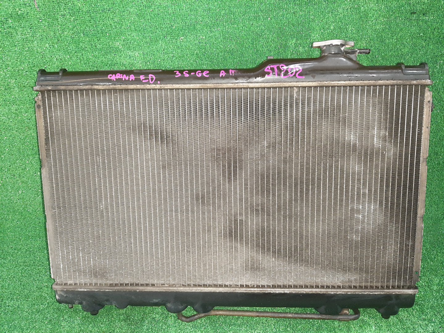 Радиатор основной TOYOTA CELICA, CORONA EXIV, CURREN, CARINA ED ST203, ST202, ST200, ST208, ST206, ST207, ST205 3S-FE 6191 2 ракурс